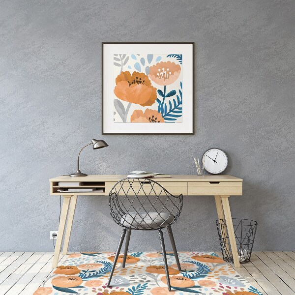 Tapis bureau Peint maki