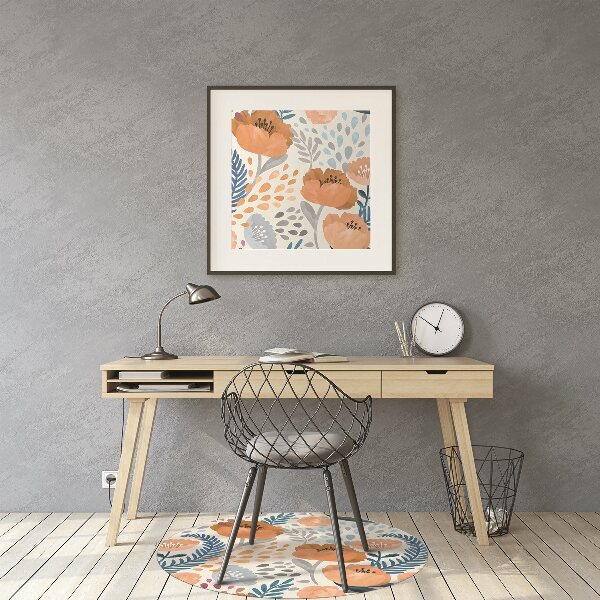 Tapis bureau Peint maki