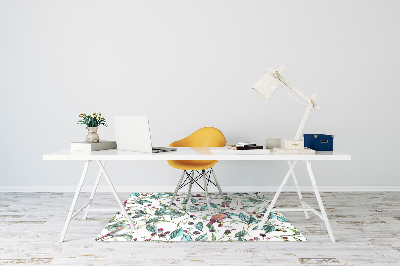 Tapis de chaise de bureau Oiseaux sur la branche