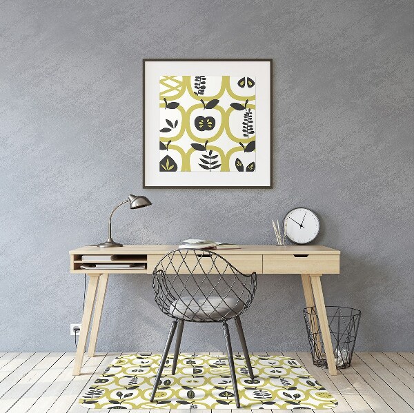 Tapis bureau Modèle de pomme