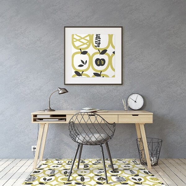 Tapis bureau Modèle de pomme