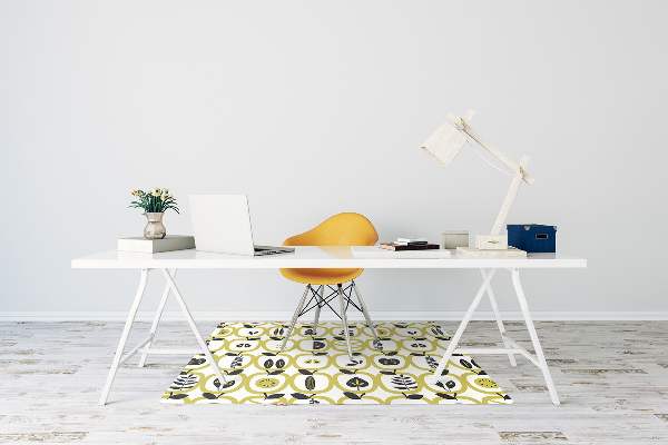 Tapis bureau Modèle de pomme