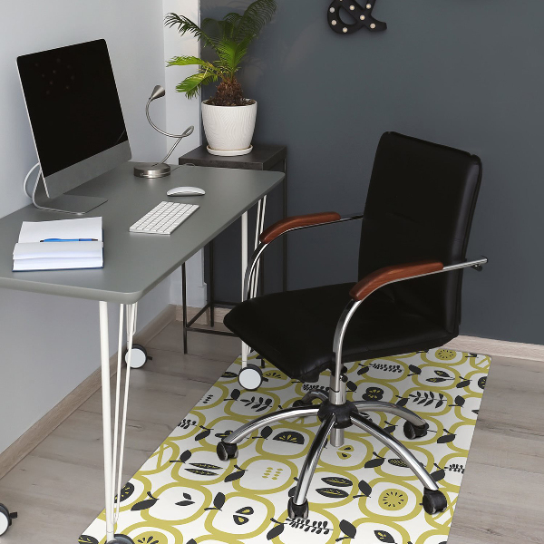 Tapis bureau Modèle de pomme
