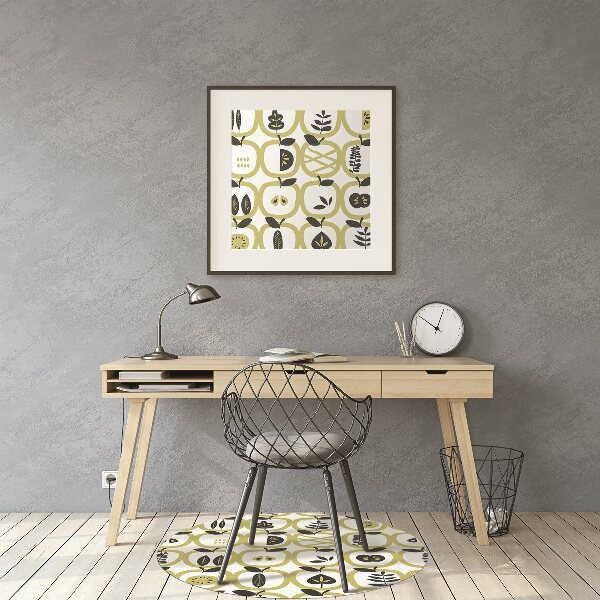 Tapis bureau Modèle de pomme