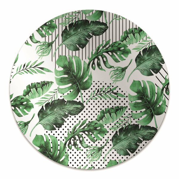Tapis de chaise de bureau Points et tirets