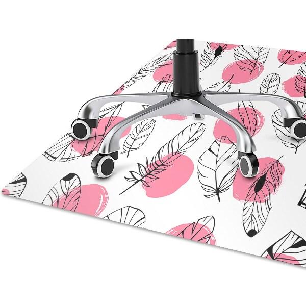 Tapis pour chaise de bureau Stylo et points