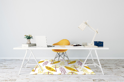 Tapis de chaise de bureau Feuilles d'automne