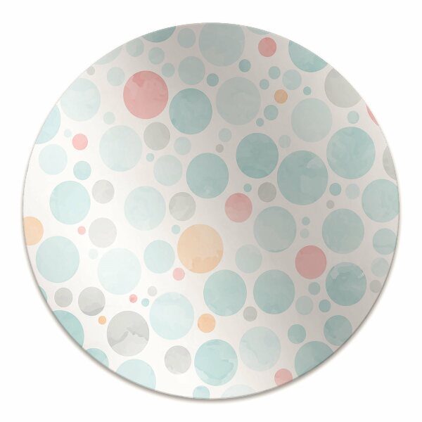 Tapis protège sol Points pastel