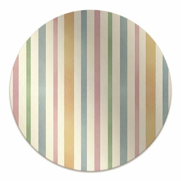 Tapis pour chaise de bureau Lignes colorées