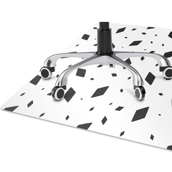 Tapis protection sol Motifs géométriques
