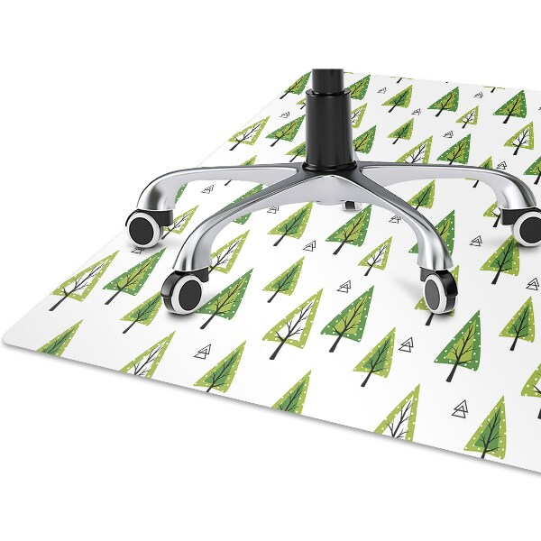 Tapis protège sol Arbres triangulaires