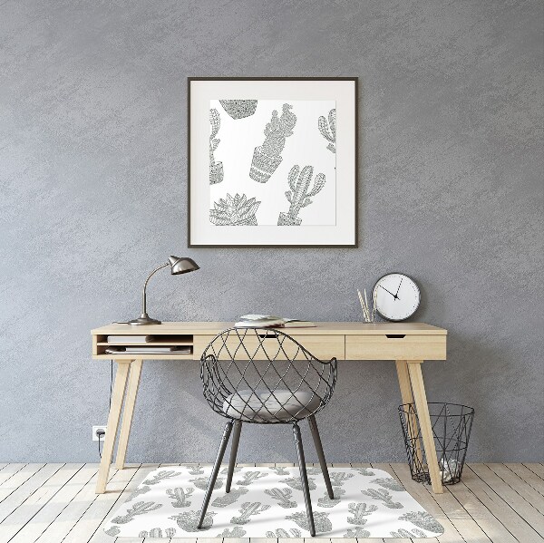 Tapis de chaise Cacti mexicain