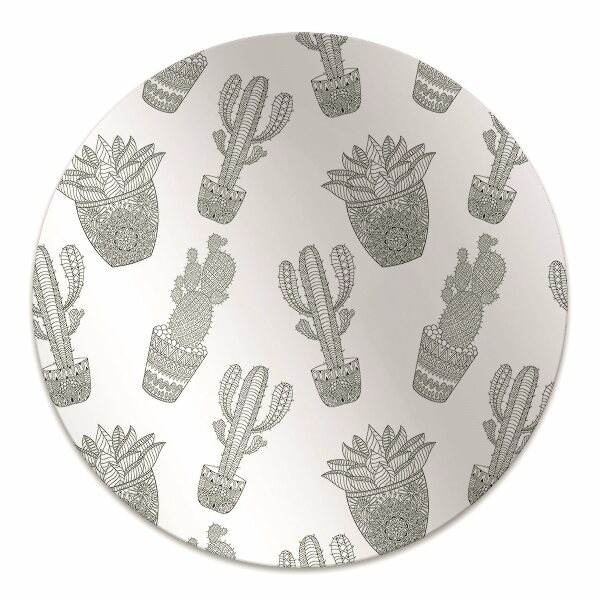 Tapis de chaise Cacti mexicain