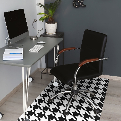 Tapis pour chaise de bureau Modèle de pipette