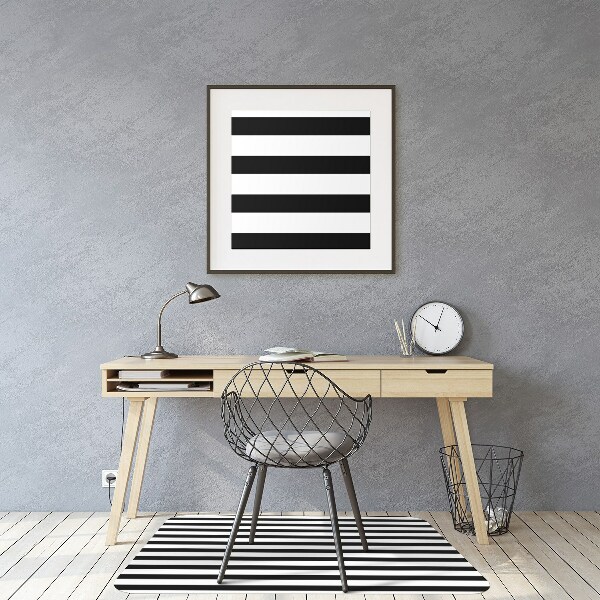 Tapis bureau Lignes horizontales