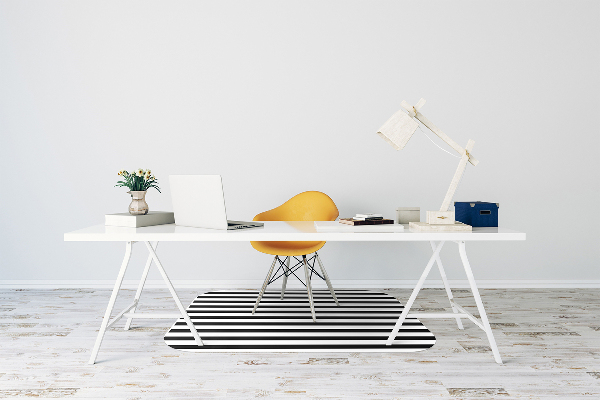Tapis bureau Lignes horizontales