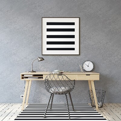 Tapis bureau Lignes horizontales