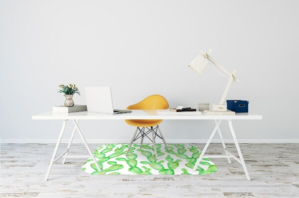Tapis fauteuil bureau do biura Cacti pastel