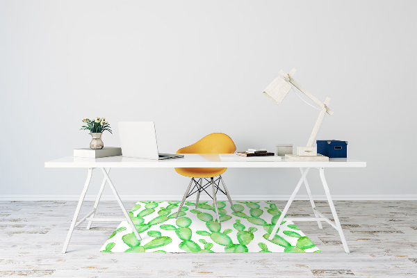 Tapis fauteuil bureau do biura Cacti pastel