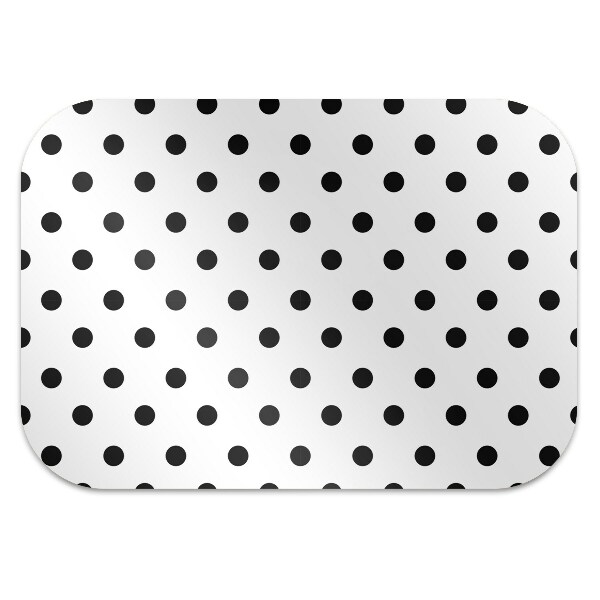 Tapis de chaise de bureau Points