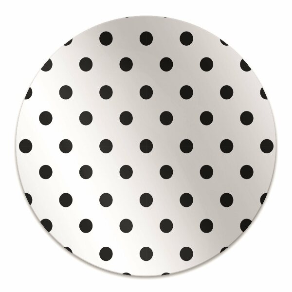 Tapis de chaise de bureau Points