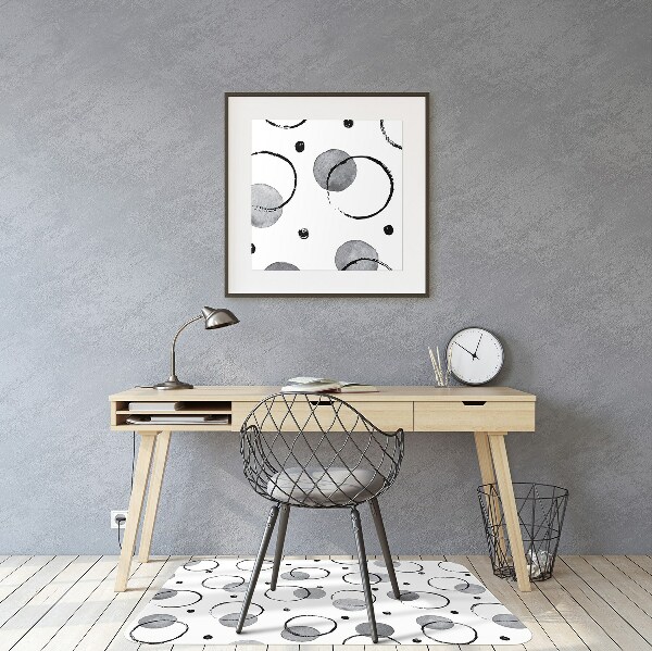 Tapis fauteuil bureau do biura Cercles d'encre