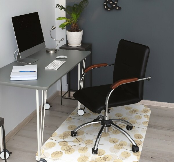 Tapis protège sol Brindilles avec feuilles