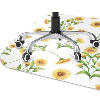 Tapis bureau Tournesols