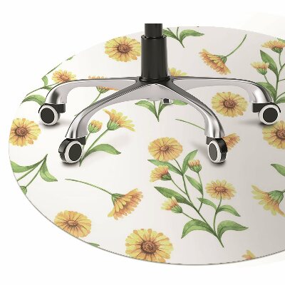 Tapis bureau Tournesols