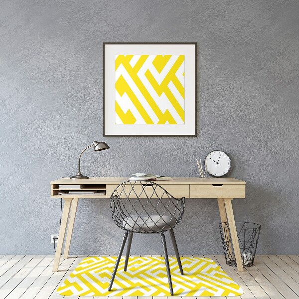 Tapis bureau Bracelet jaune