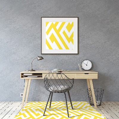 Tapis bureau Bracelet jaune