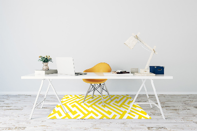 Tapis bureau Bracelet jaune