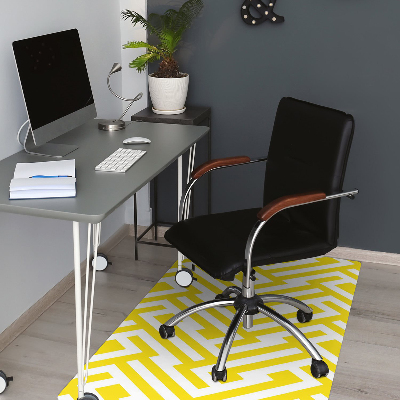 Tapis bureau Bracelet jaune