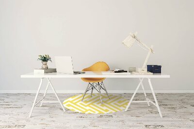 Tapis bureau Bracelet jaune