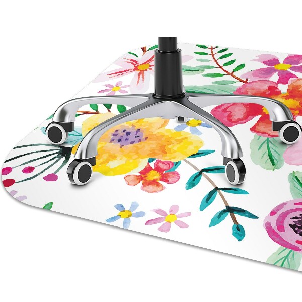 Tapis pour chaise de bureau Jardin magique