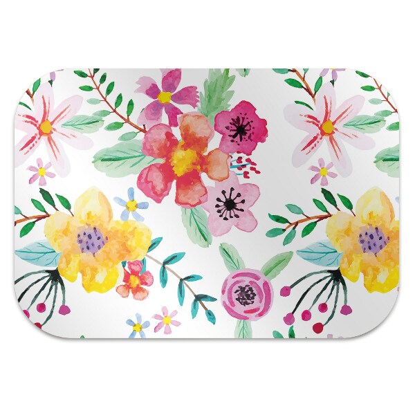 Tapis pour chaise de bureau Jardin magique