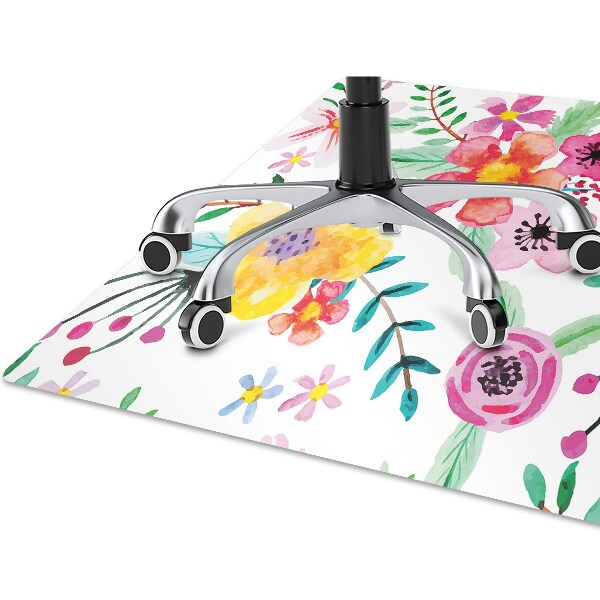 Tapis pour chaise de bureau Jardin magique