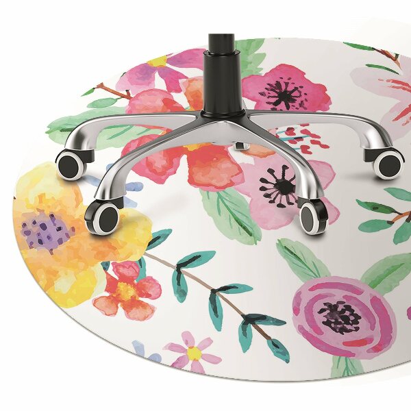 Tapis pour chaise de bureau Jardin magique