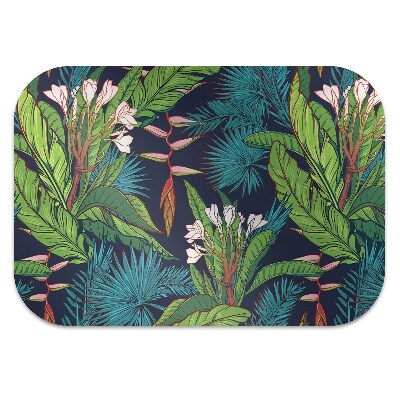 Tapis pour chaise de bureau Jungle exotique