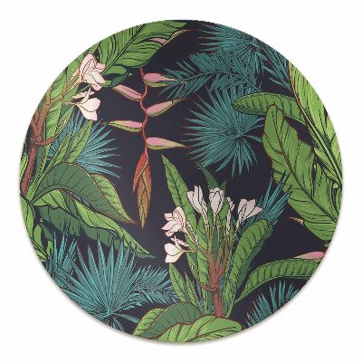 Tapis pour chaise de bureau Jungle exotique