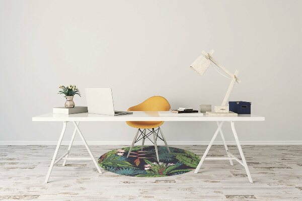 Tapis pour chaise de bureau Jungle exotique