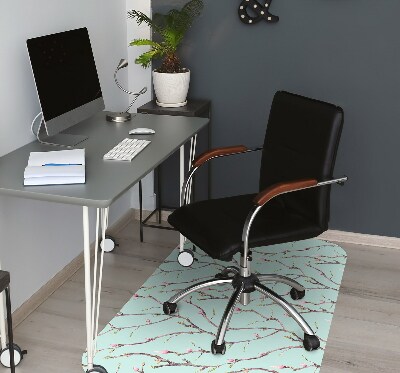 Tapis pour chaise de bureau Branches et beignets