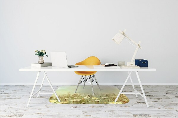 Tapis de chaise Fleurs de terrain