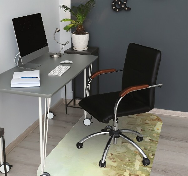 Tapis de chaise Fleurs de terrain