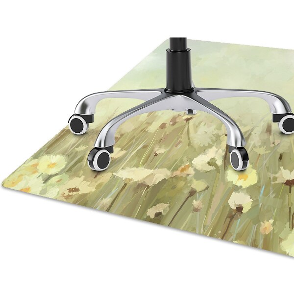 Tapis de chaise Fleurs de terrain