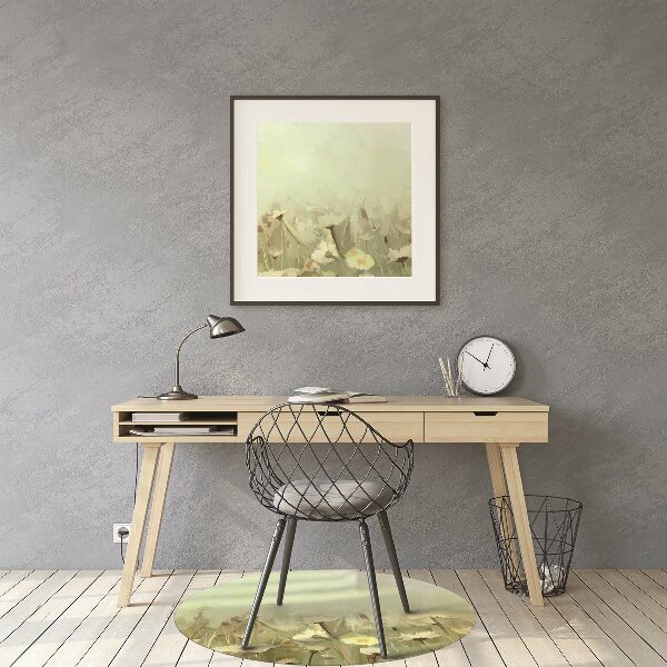Tapis de chaise Fleurs de terrain