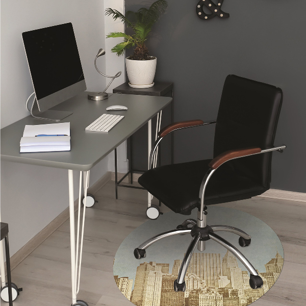 Tapis pour chaise de bureau Gratte-ciel de Manhattan