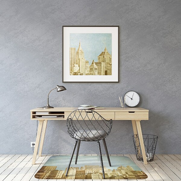 Tapis pour chaise de bureau Gratte-ciel de Manhattan