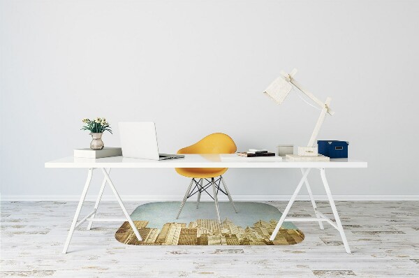 Tapis pour chaise de bureau Gratte-ciel de Manhattan