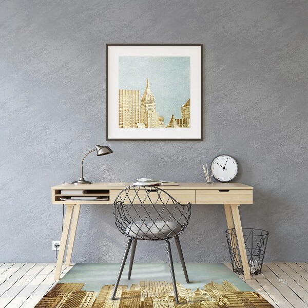 Tapis pour chaise de bureau Gratte-ciel de Manhattan